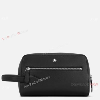 Luxury Replica Montblanc Sartorial Jet Clutch Bag Toiletry Bag Zip